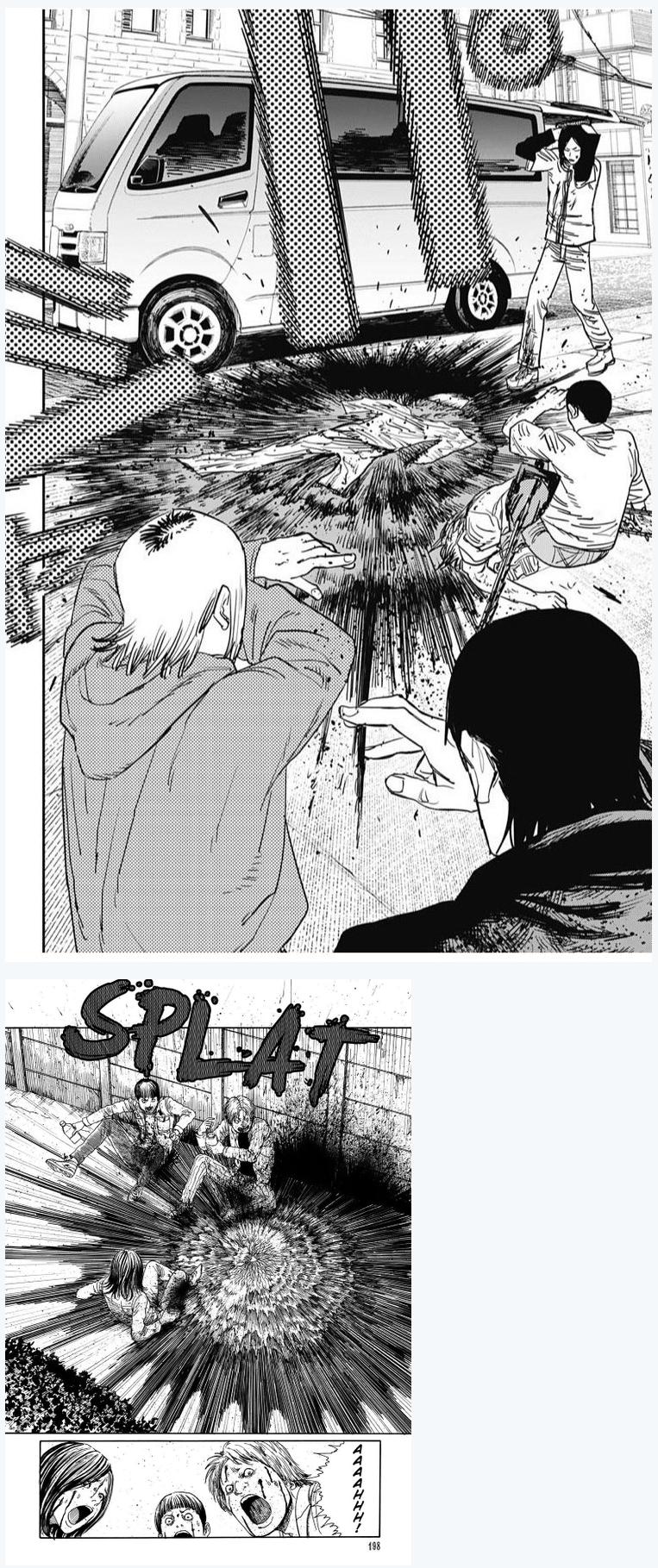체인소맨 얘기가 나왔는지 모르겠네. 이토준지 공포의 중층 대놓고 베껴놓고 인터뷰에서 오마주라고 한 거 솔직히 떨떠름하고 괘씸하더라. 아무리 봐도