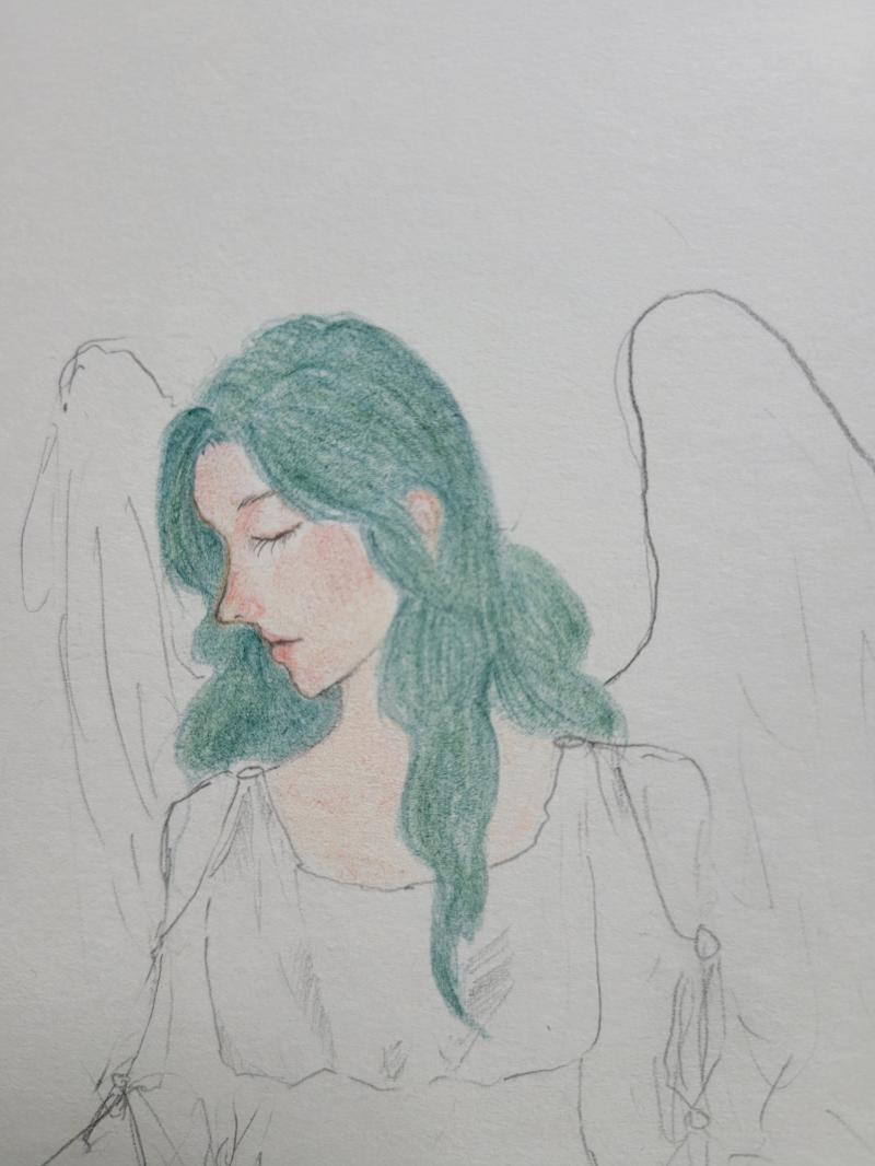 어제보다 은은하게 달라짐~시험공부 넘 하기 싫으면 그림이라도 재밌을줄 알았는데 사람이 게으르니 이것두 귀찮네 우우