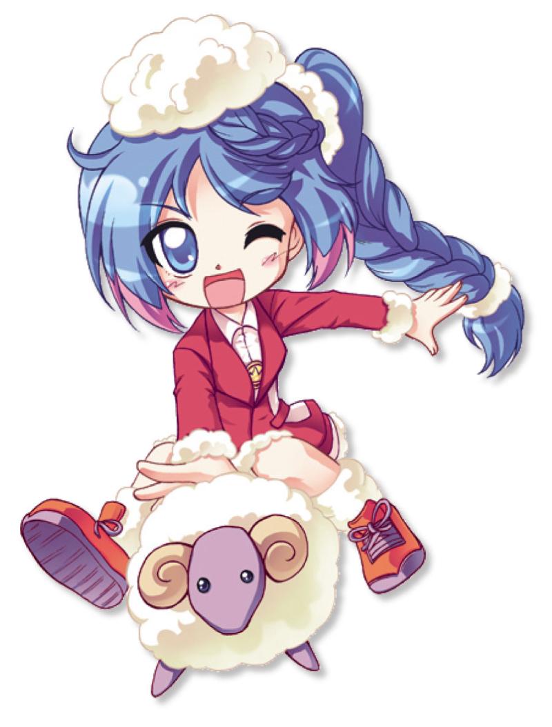 이 친구의 이름은 미니아라!(มิเนียร่า, Miniara Sanarin) 국적은 뉴질랜드야 애칭은 민트, 로자리의 소꿉친구래(로자리 애칭은
