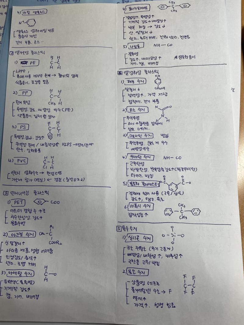 고분자가 뭐이리많다냐