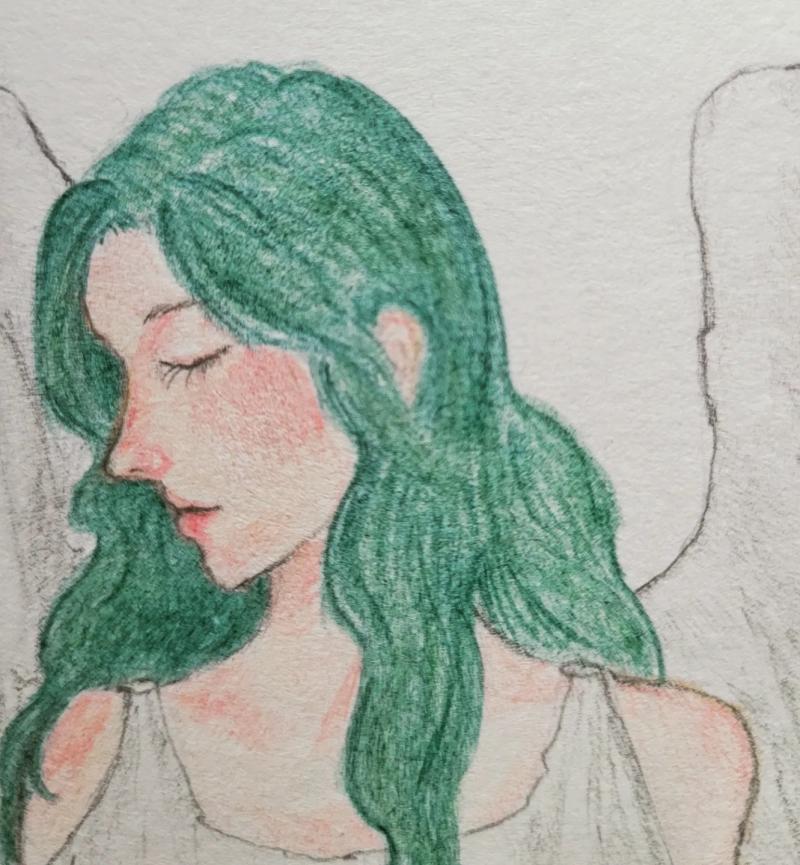 곱슬머리 그리기 넘 조아