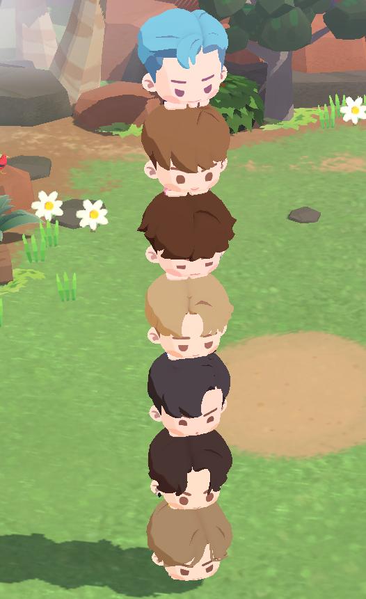 혹sㅣ 인더섬 하는 사람 잇니 나만 이러고 노는 거니 애들 넘 깜장콩 같아 귀여워뒈짐