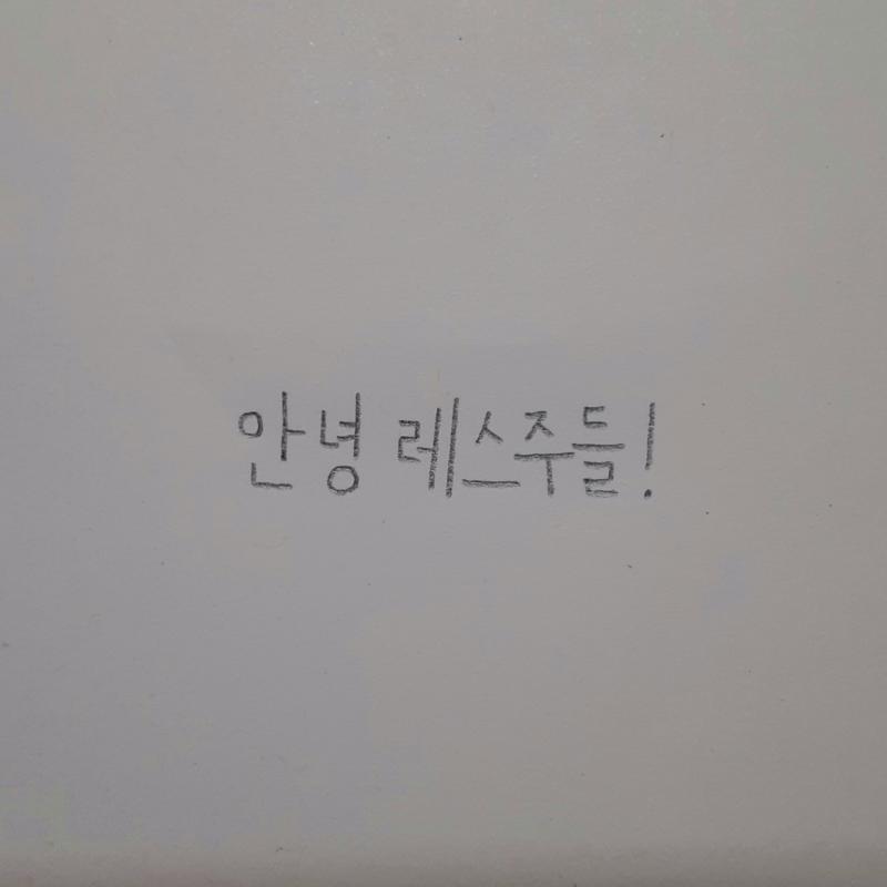 글씨체 두 개야