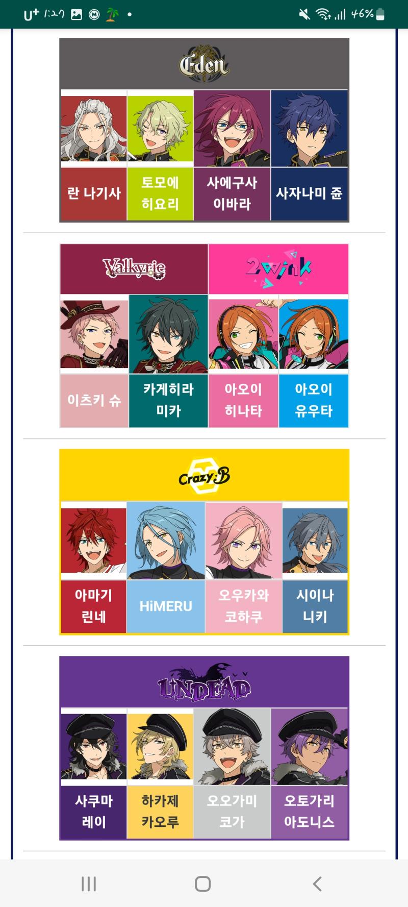 원피스 캐중에 외모 취향으론 옛날 작화 조로... 진짜 개잘생김 앙상블 스타즈