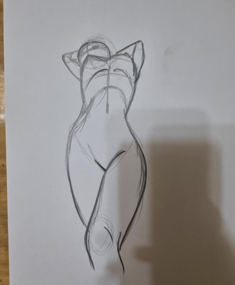 오늘 크로키 어렵네 3/30