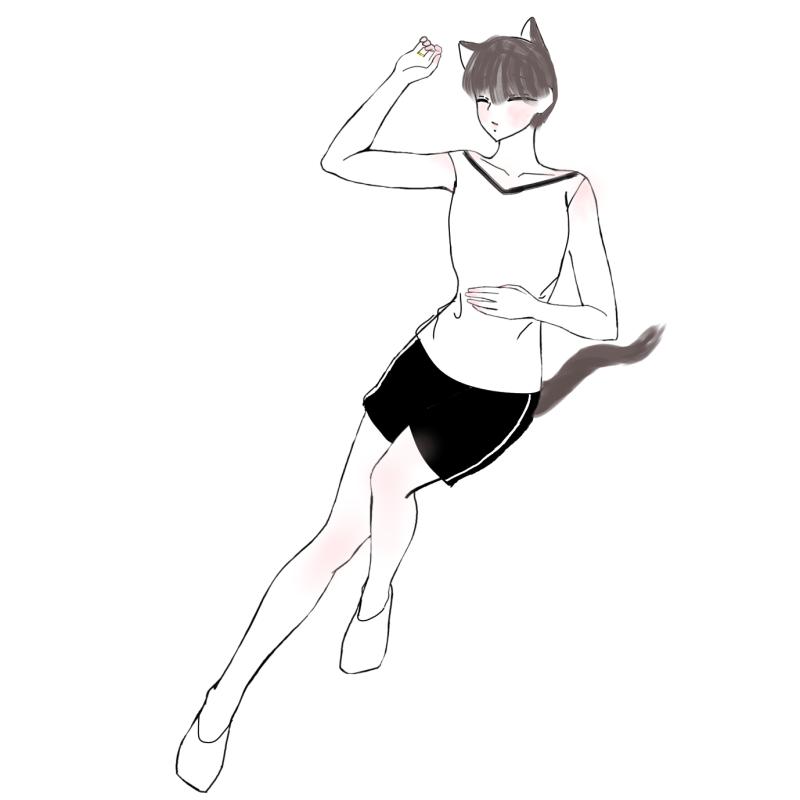 얘 데려가실 분? 이비스 처음 쓸때 틀 써서 끄적인 애고 고냥고냥한 고양이 인수랍니당 눈 색은 연~한 하늘색이야!!성격은 까칠하지만 마음을 열면