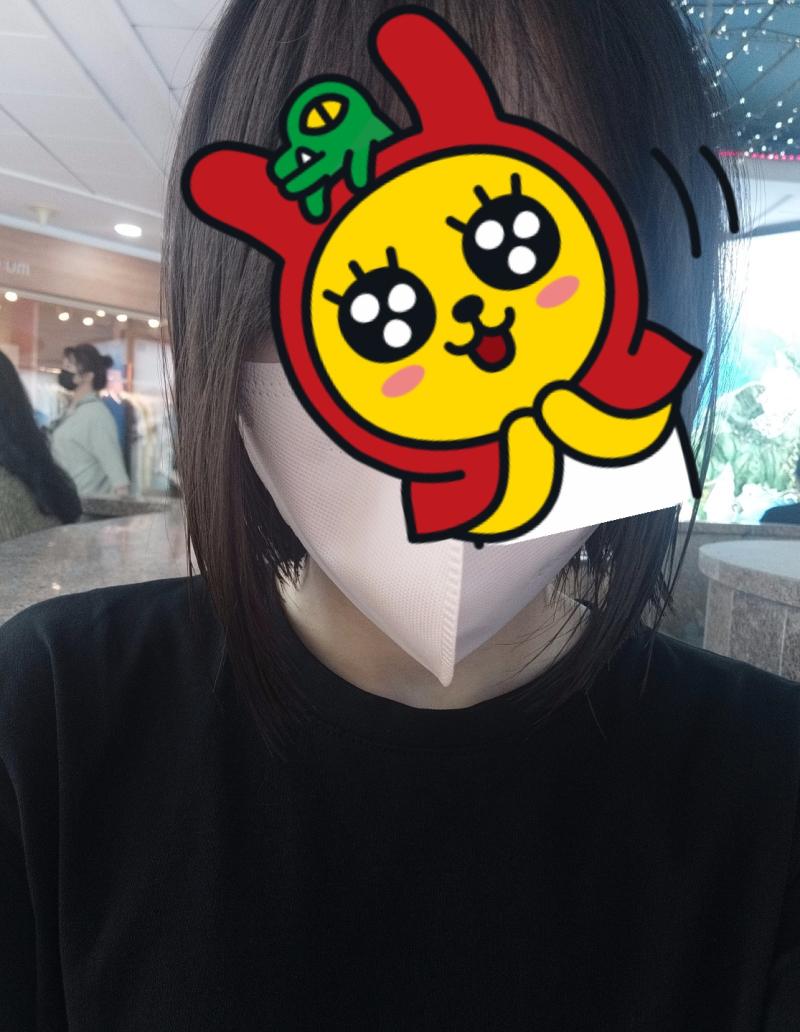 머리 길이는 이 정도!!