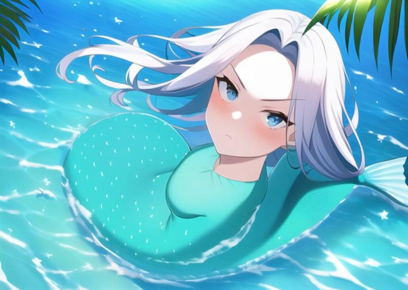 여기 ai가 만든 그림 까도되지? 인어공주+바다 키워드 넣었더니 짤같은 혼파망 그림만 잔뜩나옴...ㅅㅂ그냥 돈주고 커미션 맡겨야지