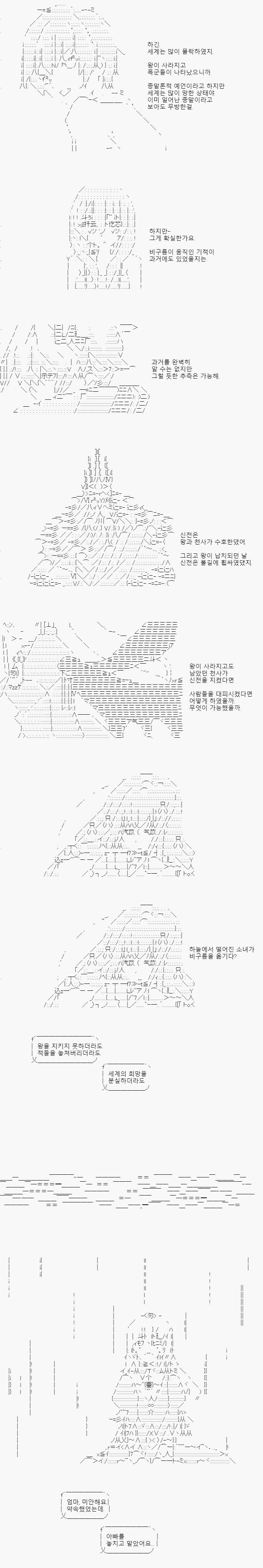멸망의 예언 역시 이미 지나가버려 역사에나 남았을 수 있다고 손님은 말했습니다. 일어났을지도 모르는 그러나 다행히도, 일어났는지 불분명한, 그래