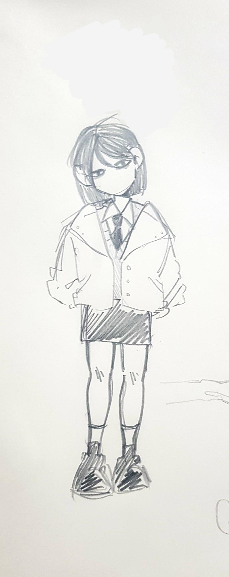 졸면서 그렸더니 5등신 나옴......