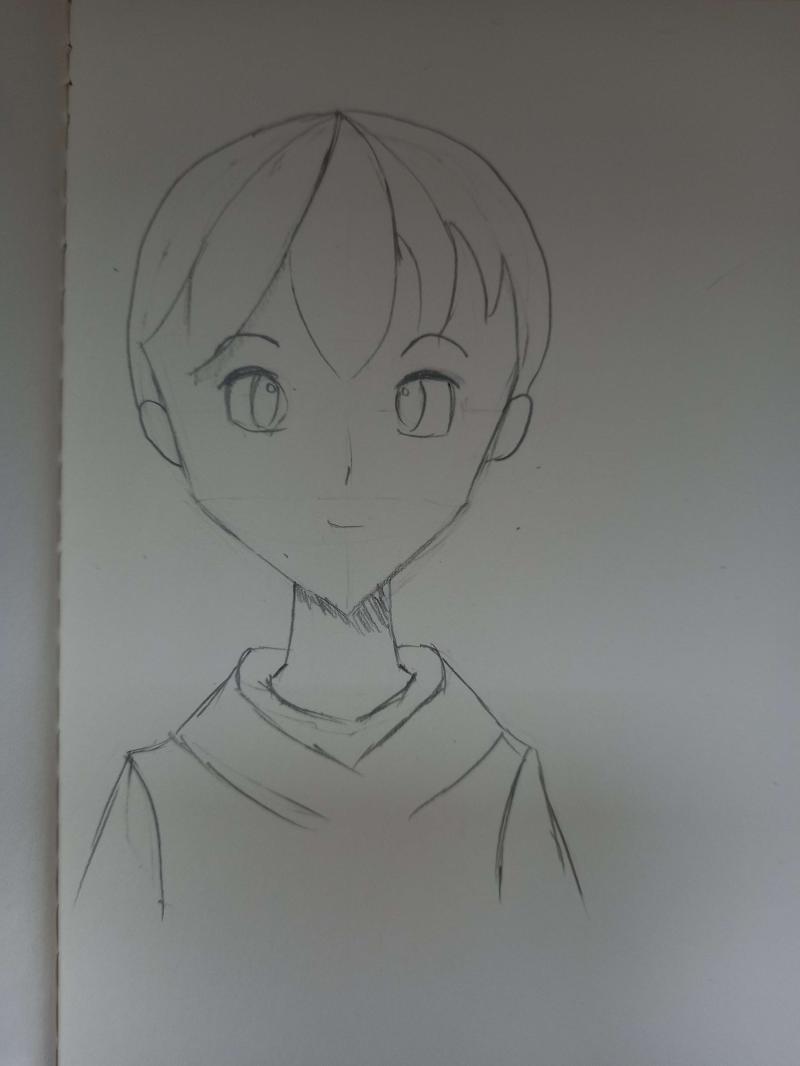 그림 그리기 시작한지 3일째라서 얼굴형도 제대로 못 잡고 있어.. 피드백 부탁해!
