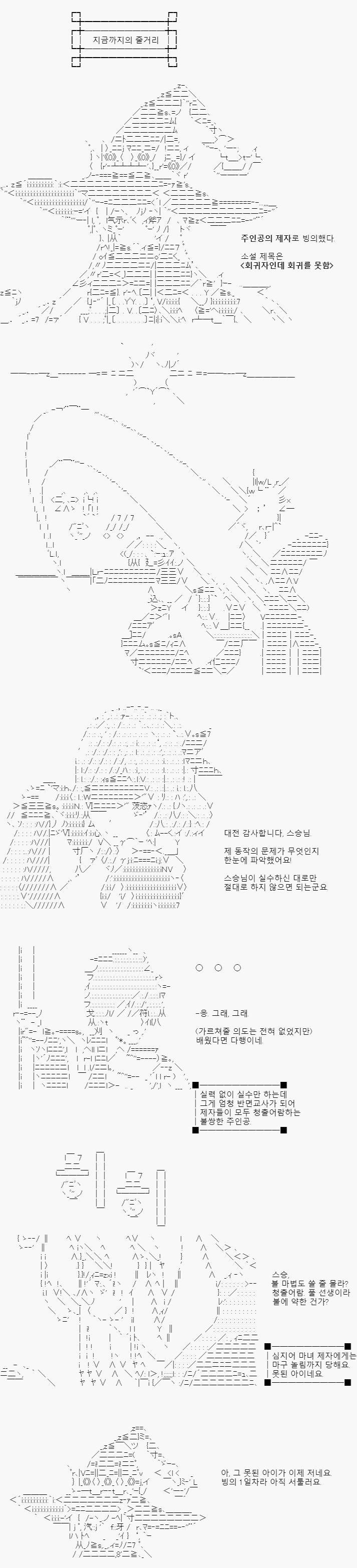 >>669 이후 새로 시작한 에피소드 줄거리 정리. 소설에 빙의한 마녀는, 소설 원작의 전개를 그대로 밟아나가기로 합니다. 소설의 대회 파트에서