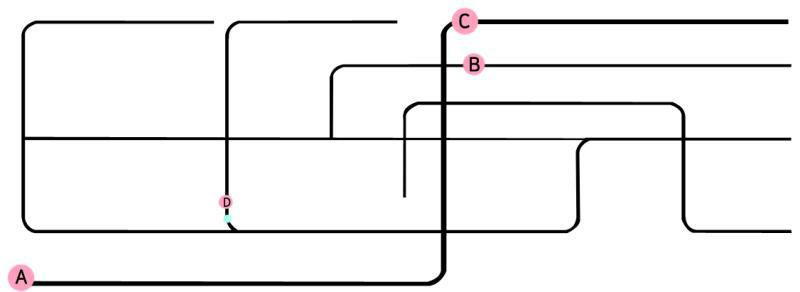 A+B-C-D A.다대포해수욕장 B.수안 C.명륜 D.덕포 다대포해수욕장+수안-명륜-덕포 ????