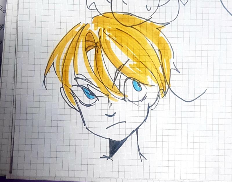 💙💛 앗 노랑이 눈 삐뚤어졌다