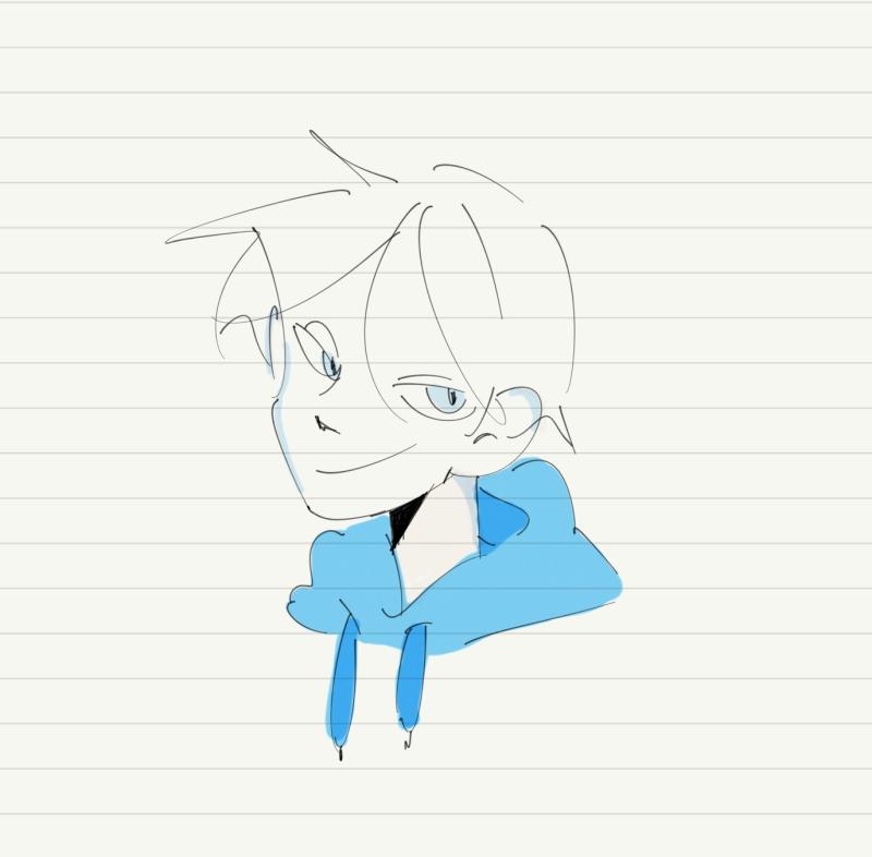 내 첫사랑 잭...근데 잔머리 반대로 그림