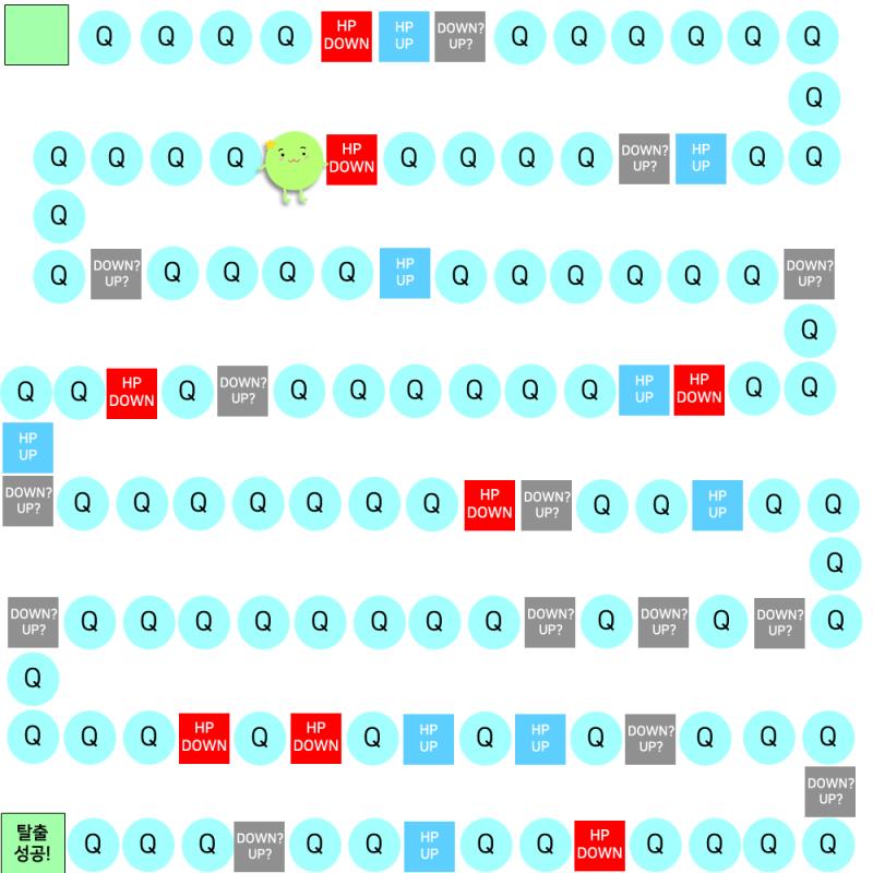 * 콩이의 현재 HP : 97 * [Q10] 아까 전에 손님을 태웠는데, 그 손님이 완전 세상 무너진 것처럼 울더라고? 조심스럽게 손님 어디까지