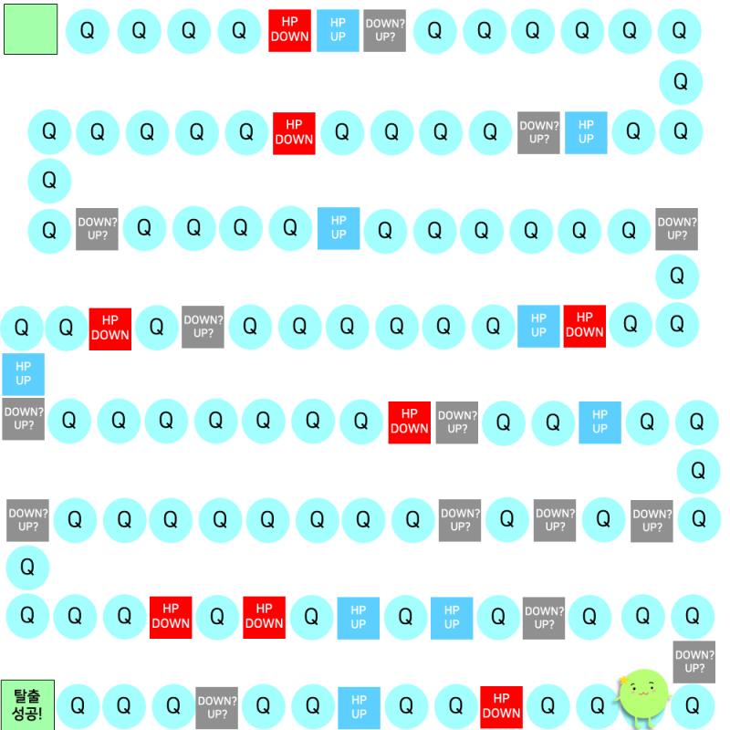 * 콩이의 현재 HP : 59 * [Q31-1] https://postimg.cc/ykvpYYMr 왜 저 순서일까? ●●●●(한국어) → 영어로