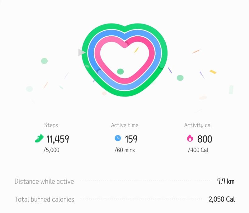 11000보를 걷다니....학교 갔다오느라 이런거긴 하지만