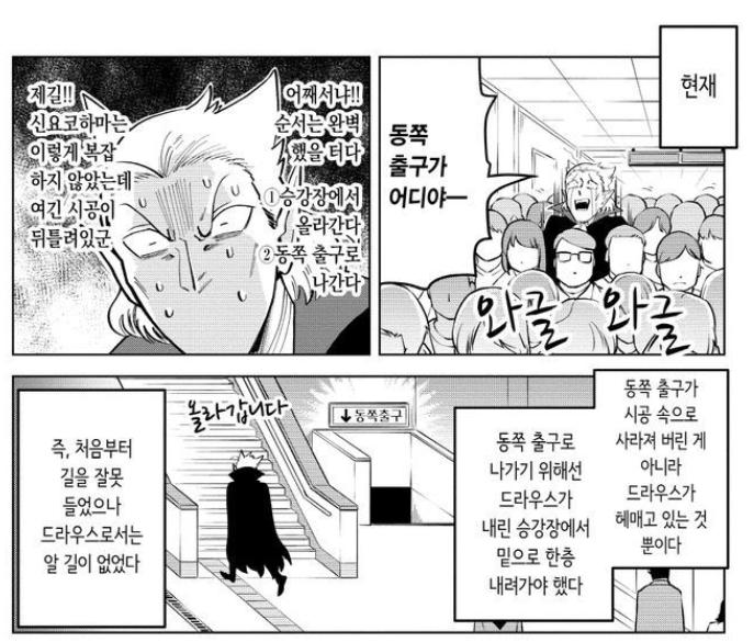 신주쿠의 길 잃은 괴물 중년
