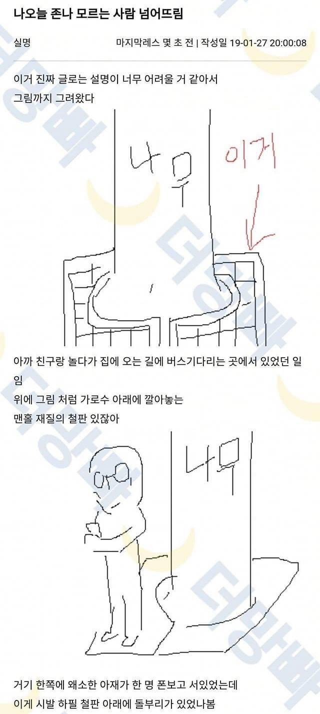 모르는 사람 널뛰기 시켜준
