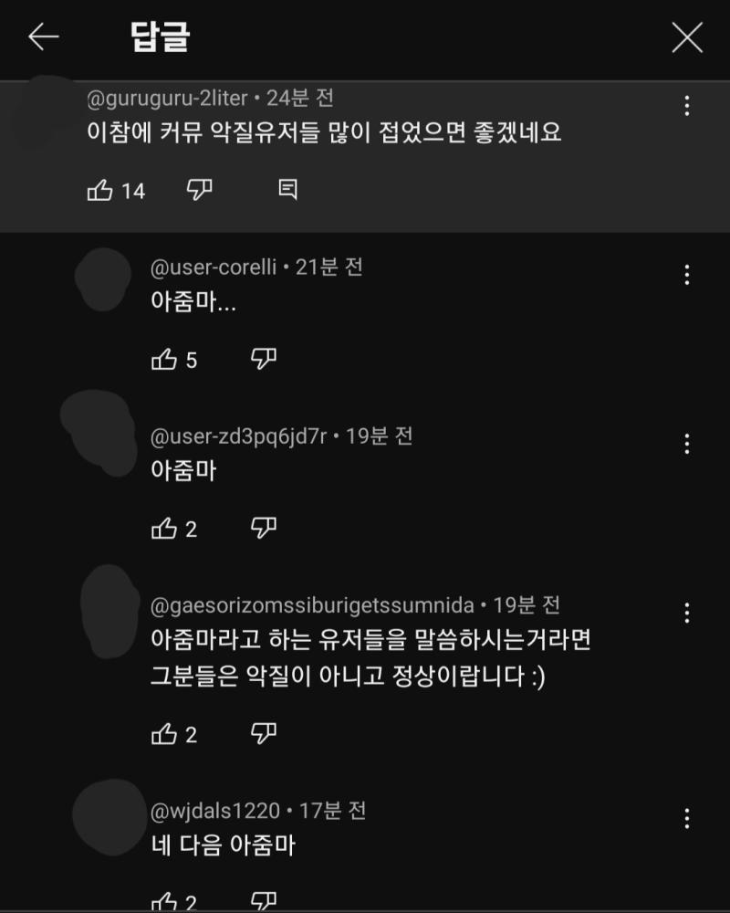 프리미엄 라운지 리뷰영상인데 얘네 진짜 그 특유의 더러운 성질은 절대 숨기지 않고 참을 생각도 없네. 모든 혐오 표현을 반대한다고 하더니 음침하