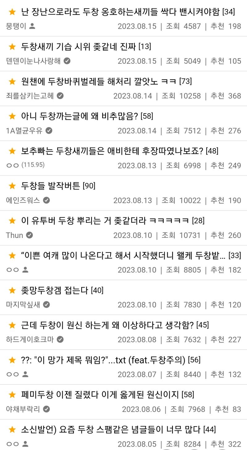 아 그냥 기부만 쳐 하면 안됨? 기부하는 건 좋은데 뭔 모든 혐오에 반대야 니네가 잘도 반대하겠다 (싸개떡밥 노잼이라는 제목도 제목어그로임) 뭐