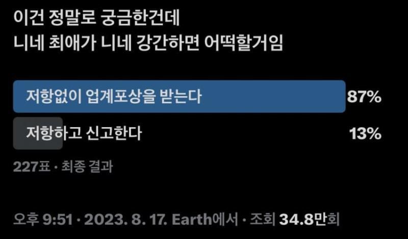 강간 당하고싶다는말은 그들이 먼저 했는데 왜...