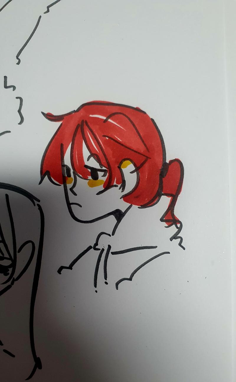 되게 오래된 매직을 발견함