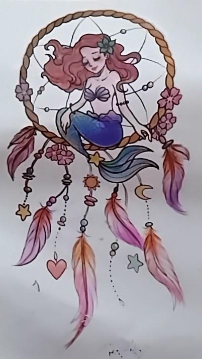 인어공주 만들었는데 어떰 전보단 좀 정성 들였다 ㅇㅈ?