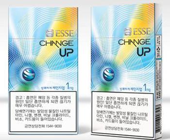 에쎄 체인지업. 엄마껄루 한번 피워봤는데, 딸기향이 나는거같았어. 곽 표지랑 다르게 꽤나 맛있더라고! 타르는 1미리고, 타르 높이고 두꺼운 버전