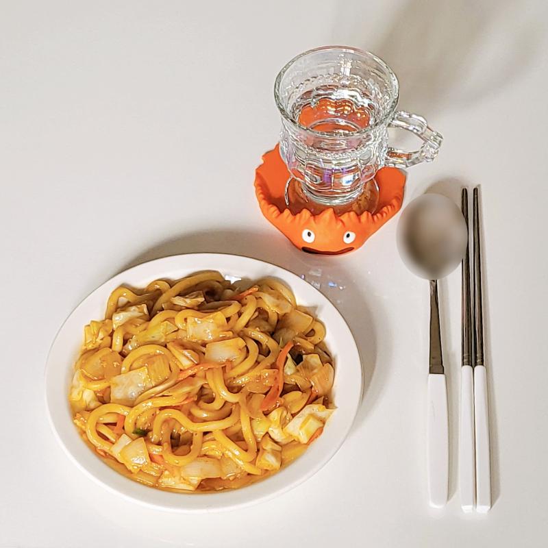 볶음우동🍝 💬 맛있긴한데 내가 원했던 맛은 아냐