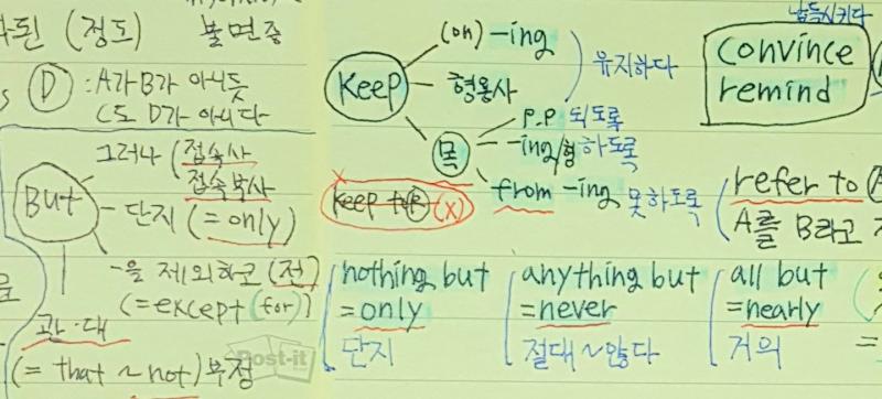대충 쓰면 엄청 못쓰고 시간 들여 써야 그나마 좀 나은 수준의 글씨체 됨.. 포스트잇건 두고두고 볼거라 저리 썼어 여자인데도 둥글둥글하고 귀엽게