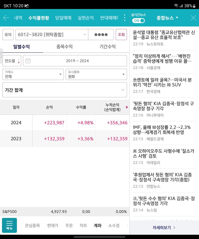 작년 2월부터 군대에서 받은 월급 투자했던 거 결산이다. ETF 말고 직투 종목 공부해 볼 겸 담았었다. 1년 넘었으니 슬슬 포트폴리오 재점검해