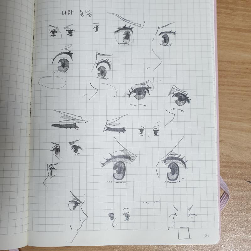 미와 눈 모음 고조 사토루 만날 때 표정 다양해서 너무 귀여웟
