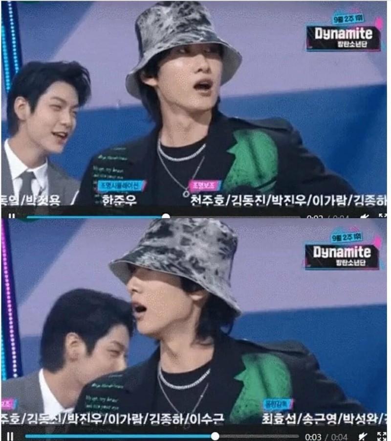 어마어마한 점수차이로 진 슈주 짤