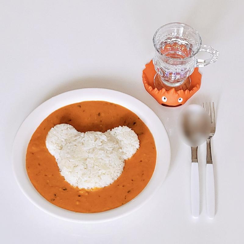 치킨 마크니 커리🍛 💬 곰돌이 커리