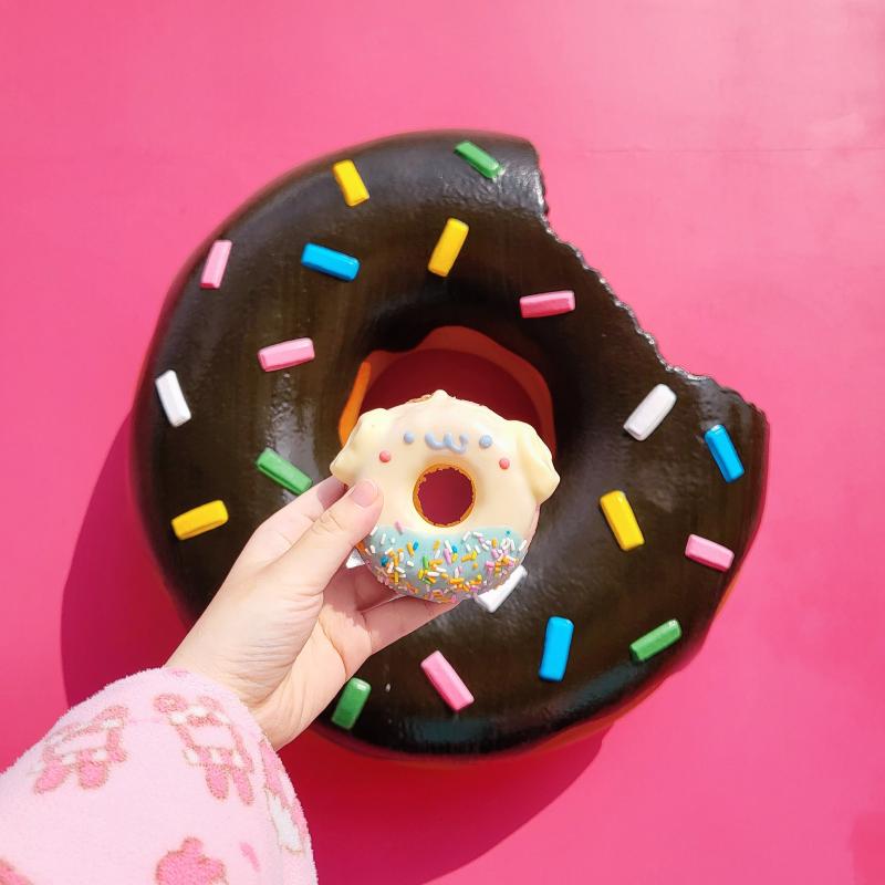 시나모롤 도넛🍩 💬 めっちゃかわいい🩵