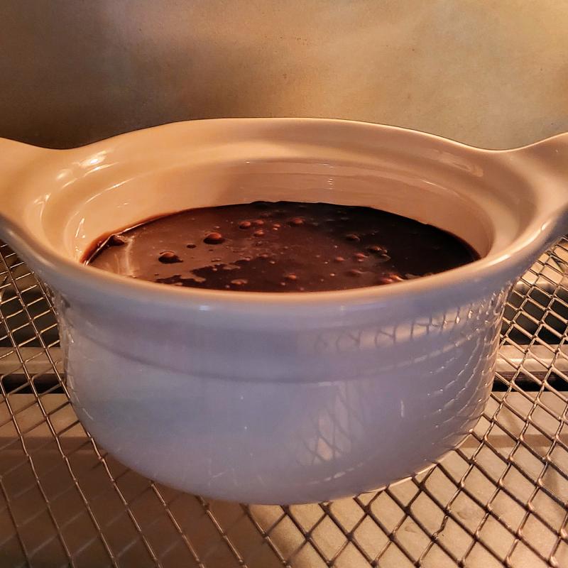 그리고 오늘은 8시부터 퐁당 오 쇼콜라 만들었움!!👩🏻‍🍳