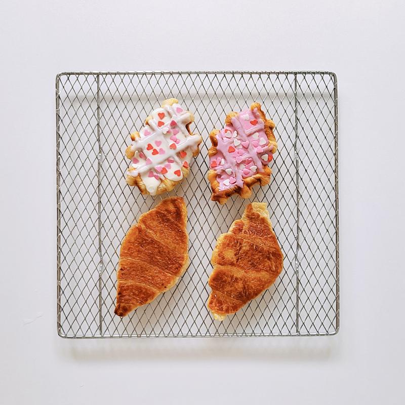 여기서 끝난게 아님 크로플과 크룽지도 있움 디저트 3종셋뚜🩷