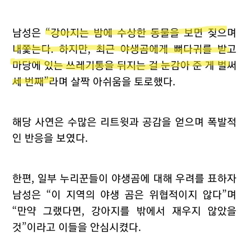 강아지의 비밀스러운 거래