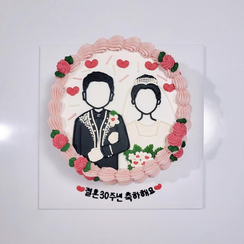 초코딸기케이크🎂 💬 부모님의 30주년 결혼 기념일🎉케쿠도 맛있어서 순삭해따