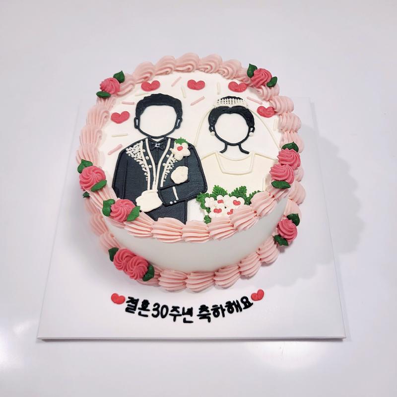 초코딸기케이크🎂 💬 부모님의 30주년 결혼 기념일🎉케쿠도 맛있어서 순삭해따