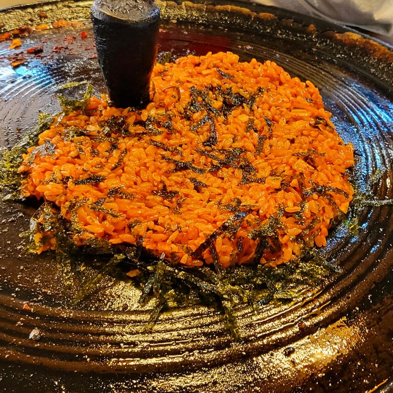 삼겹살🥩 볶음밥🍳 💬 어제 먹은 삼굡살 이제 자랑하기