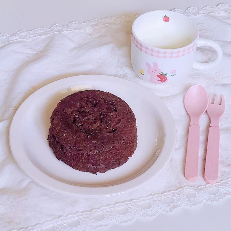 다이어트 초코빵🍰 우유🥛 💬 단쉐로 만들어본 다이어트 초코빵👀🩷