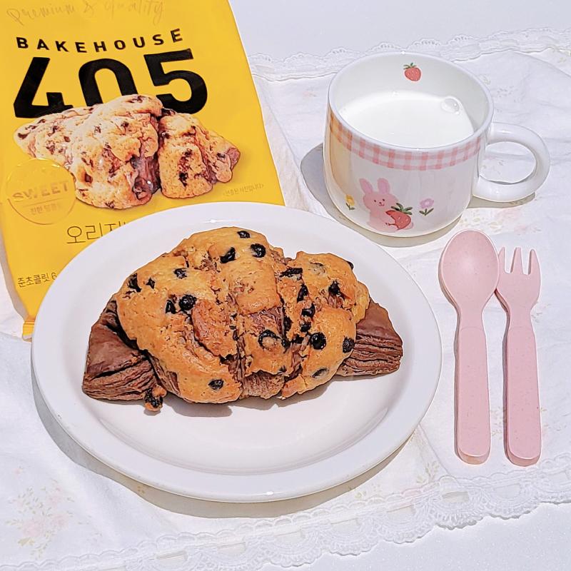 405 오리지널 크루키🥐 우유🥛 💬 편의점 퀄치곤 ㄱㅊ하긴한데 난 그냥 다른곳에서 크루키 사머글래