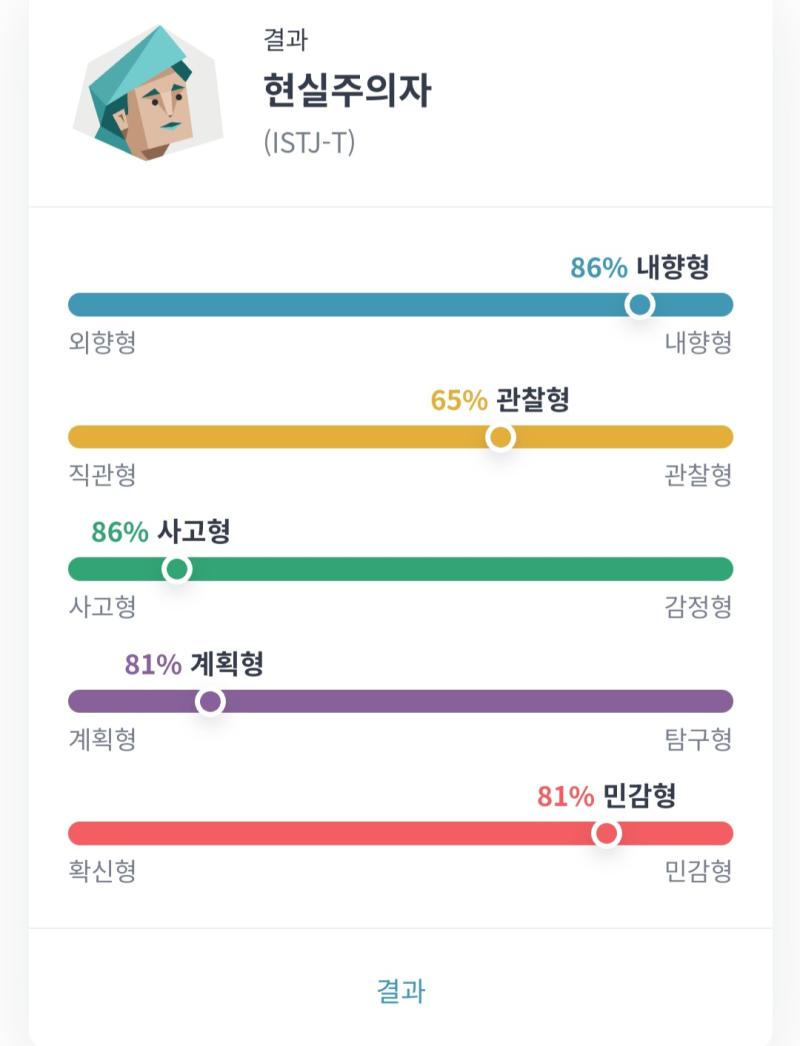 대학원 지망생&고시생 커플의 대화 친구일 때도 저랬음ㅋㅋㅋㅋ호칭이 바뀌었을 뿐임 원래는 ISTJ-A 였는데 슬금슬금 ISTJ-T로 돌아서더니 이