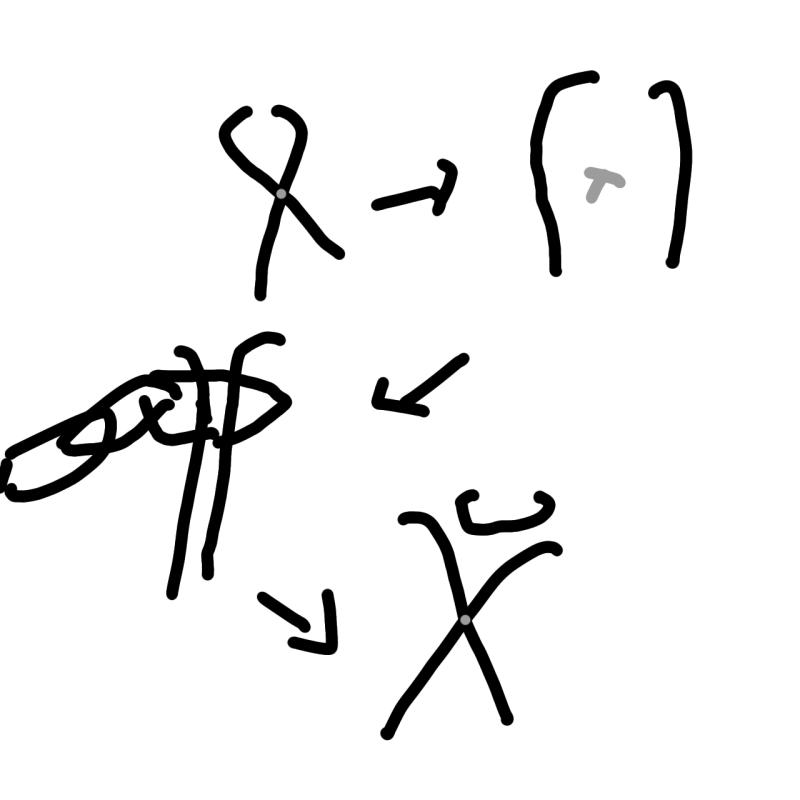 집게의 나사를 포크로든 분해해서 휘어진 끝이 쇠사슬 안쪽에 들어가게 끼우고 다시 조립할 때 집게의 휘어진 끝이 서로 반대방향을 보게끔 조립해서