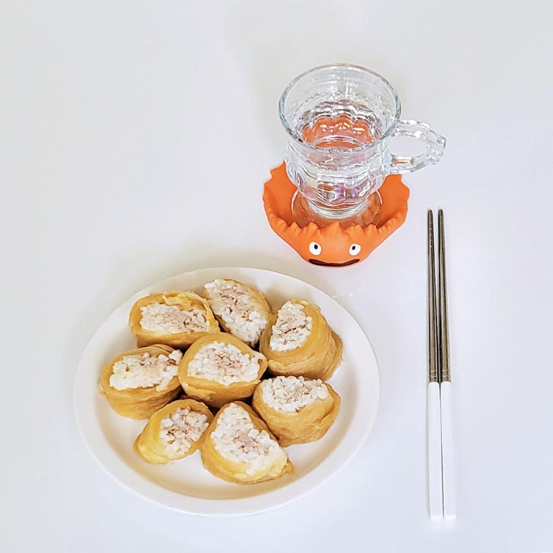 묵참김밥🍙 💬 묵은지가 생긴김에 묵참김밥 맹글기
