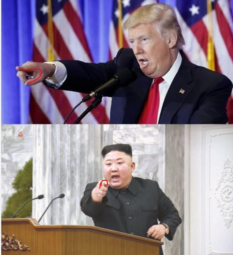 이 새끼들은 구글에 삿대질도 검색 안해보나 삿대질할때 엄지를 무조건 중지에 얹어야 한다고 생각하나