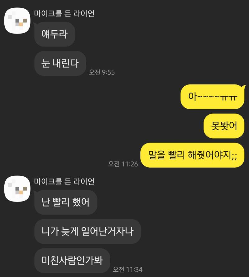 덤으로 눈도 몇 번